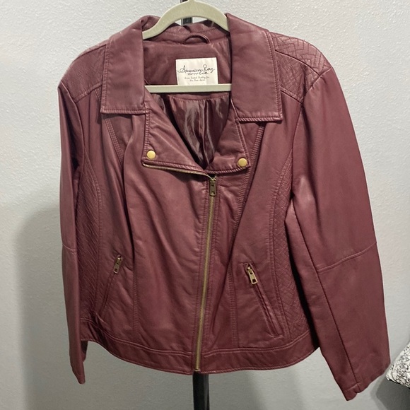 American Rag Jackets & Blazers - American Rag vegan leather jacket.